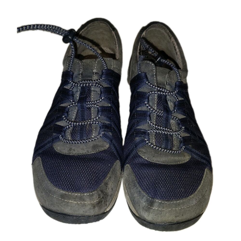 Dansko Womens Low Top Lace-Up Comfort Sneakers Blue Gray EU 41 US 10.5 - Picture 2 of 9